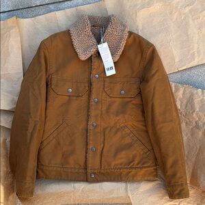 Uniqlo U Sherpa Trucker Jacket Brand New
